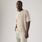 Stinson Knit Sweater Shirt - Pumice Stone - Tan