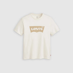 Standard Fit Classic Graphic T-Shirt - Egret - White