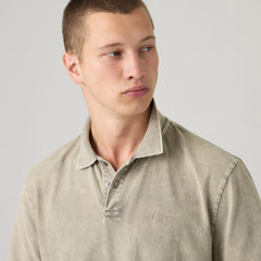 Authentic Polo Mineral Wash Shirt - Stones Throw Mineral Wash Silent Storm - Grey