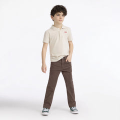 511™ Sueded Pants Little Boys 4-7 - Hot Chocolate - Brown