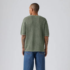 Stinson Knit Sweater Shirt - Mulled Basil - Green