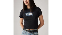 Graphic Logo Essential Sporty T-Shirt - Caviar - Black