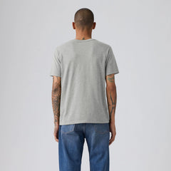 Classic Pocket T-Shirt - Chisel Grey Heather Slub - Grey