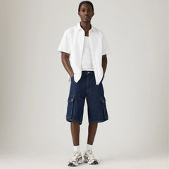 478™ Baggy Cargo 12" Men's Shorts - Next One Down - Dark Wash