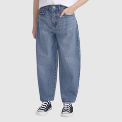 Baggy Barrel Jeans Big Girls 7-16 - Dance Around - Blue