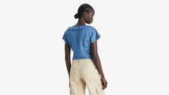 Mylene Blouse - Vacation Mode 2 - Medium Wash