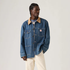 Berkley Chore Coat - Sunburnt Chore - Medium Wash