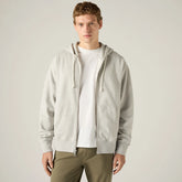 Authentic Full Zip Garment Dye Sweatshirt - Light Grey Heather - Grey