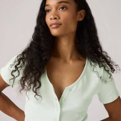 Muse Short-Sleeve Tee - Pale Blue - Blue