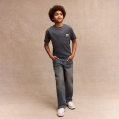 565™ Loose Fit Straight Jeans Big Boys 8-20 - Shenanigans - Dark Blue