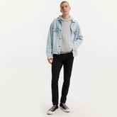 512™ Slim Taper Levi's® Flex Men's Jeans - Black Knight - Stretch