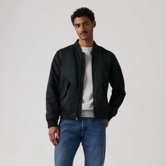 Flight Bomber Jacket - Black - Black