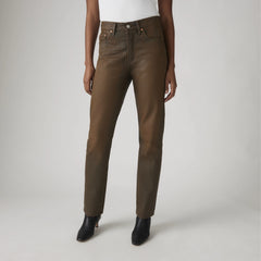 501® Original Coated Women's Jeans - Pay Day - Brown