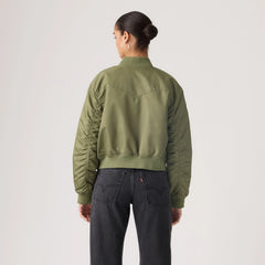 Scout Western Bomber Jacket - Deep Lichen Green - Green