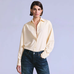 Women's Rider Shirt - Silk Rider Cream Rin - White
