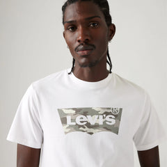 Standard Fit Classic Graphic T-Shirt - White