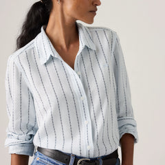 The Classic Shirt - Stripe Counter - Blue