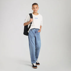 Loose Taper On The Move Jeans Big Boys 8-20 - Blue