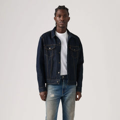 Trucker Jacket - Wash It Out Rinse - Dark Wash