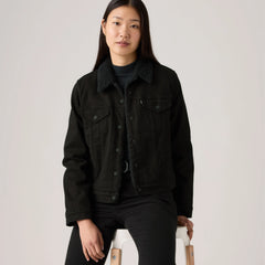 Original Sherpa Trucker Jacket - Black