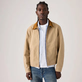 Castro Mechanics Full-Zip Lightweight Canvas Jacket - Tiger's Eye - Tan