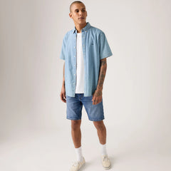 412 Slim Shorts - Run The Show - Medium Wash