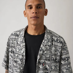 Classic Camp Shirt - Miner Niner Heritage - White