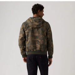 Workwear Hooded Jacket - Camo - Green