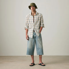 478™ Baggy 18" Men's Capri Shorts - Mello Mornings - Light Wash