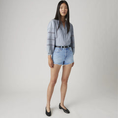 501® Original Fit High Rise Women's Shorts - No Referee Short - Medium Wash