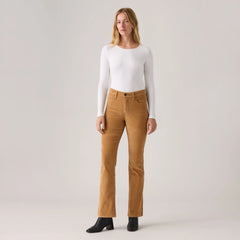 725 High Rise Bootcut Corduroy Women's Pants - Sweet Honey - Brown