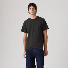 Essential Pocket Garment Dye T-Shirt - Garment Dye Mineral Black - Black