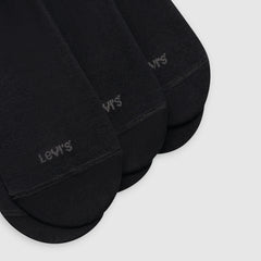 Low Cut Logo Socks (3-Pack) - Black Gold - Black