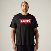 Levi's® Logo Graphic T-Shirt (Big) - Bw Srt Mineral Black - Black