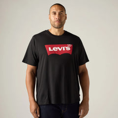 Levi's® Logo Graphic T-Shirt (Big) - Bw Srt Mineral Black - Black