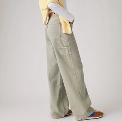 Cinch Baggy Carpenter Lightweight Women's Jeans - Washed Shadow Gd - Green
