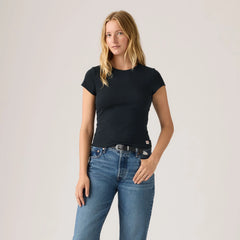 Dry Goods Short Sleeve Tee - Anthracite Night - Black