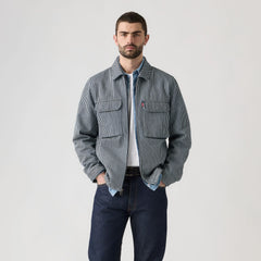 Worker Overshirt - Railroad - Blue