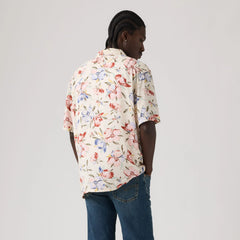 Classic Camper Shirt - Blake Brushstroke Floral Jet Black - Multi-Color