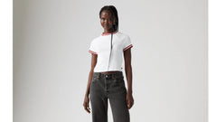 Oracle Shrunken Ringer T-Shirt - White