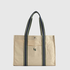 Hollis Tote-All Bag - Ecru - White