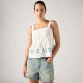 Mimi Blouse - Cloud Dancer Smaller - Multi-Color