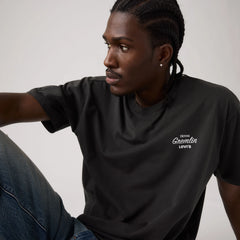 Relaxed Fit Graphic Boxy T-Shirt - Coastal Creative Gremlin Jet - Black
