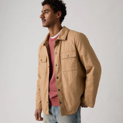 Military Overshirt - Tan - Tan