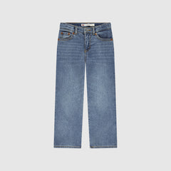 Wide Leg Jeans Little Girls 4-6 - It's All Fun - Medium Wash