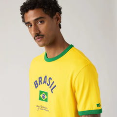 Brasil Ringer Tee - Brasil - Multi-Color