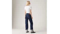 501® '90s Cuffed Selvedge Women's Jeans - Rinsey Rinse - Dark Wash