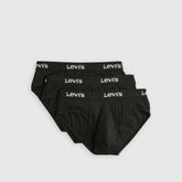 Solid Briefs (3-Pack) - Black