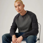 Red Tab™ Crewneck Sweatshirt - Posie Dark Phantom - Black