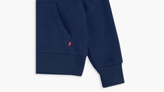 Batwing Hoodie Big Boys 8-20 - Dress Blues - Black